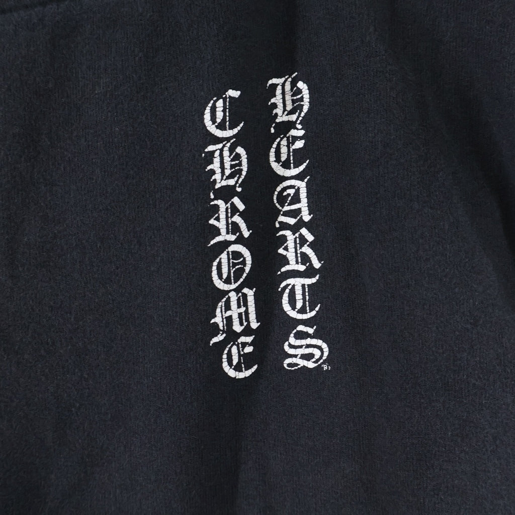 CHROME HEARTS(クロムハーツ) RS3 Cross Vertical Logo Sweat Pants Size XL クロムハーツ RS3クロス ヴァーティカルロゴ スウェットパンツ ブラック