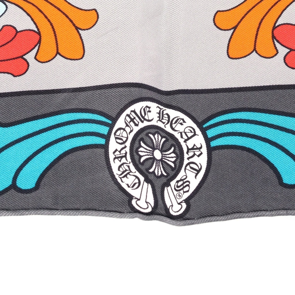 CHROME HEARTS(クロムハーツ) CH SCARF スカーフ マルチクロスプリント シルクスカーフ マルチ