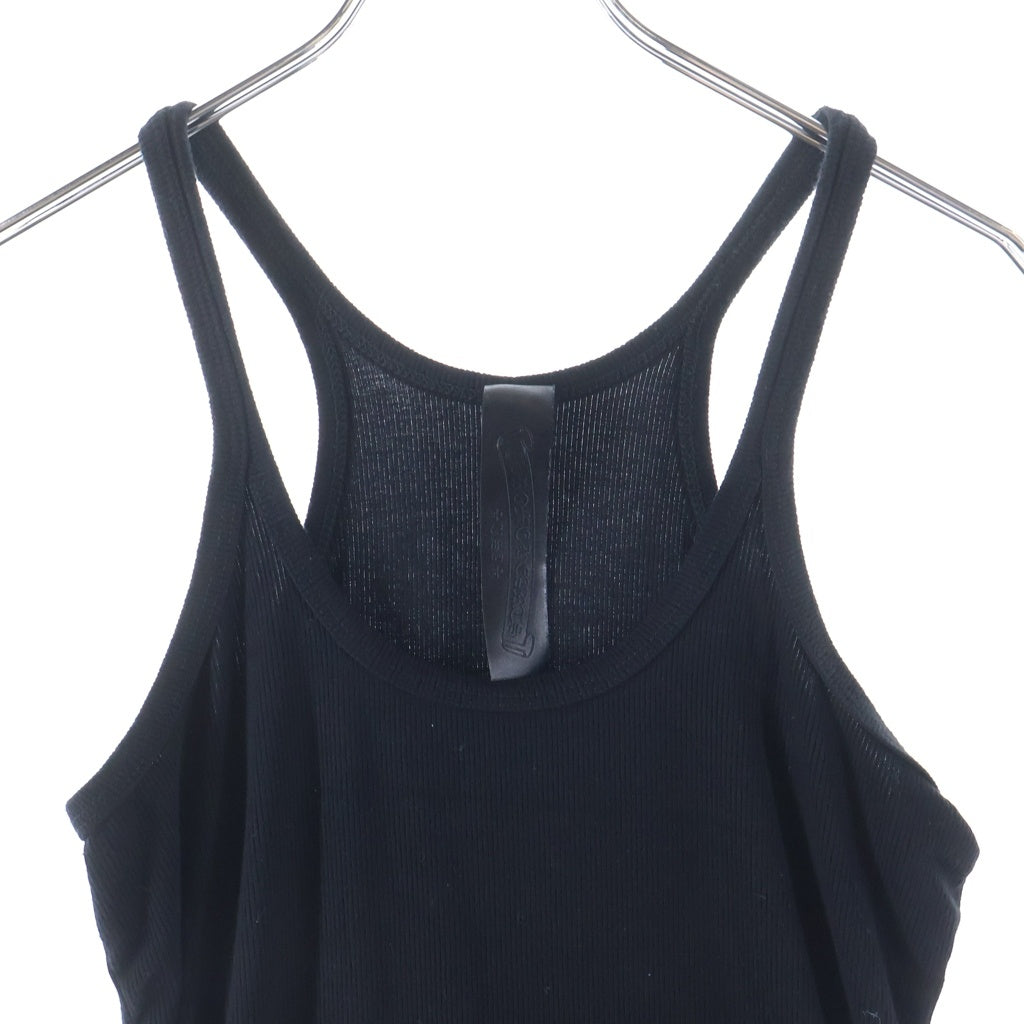CHROME HEARTS(クロムハーツ) Y NOT BAD SEED CH刺繍 キャミソール ワンピース レディース ブラック