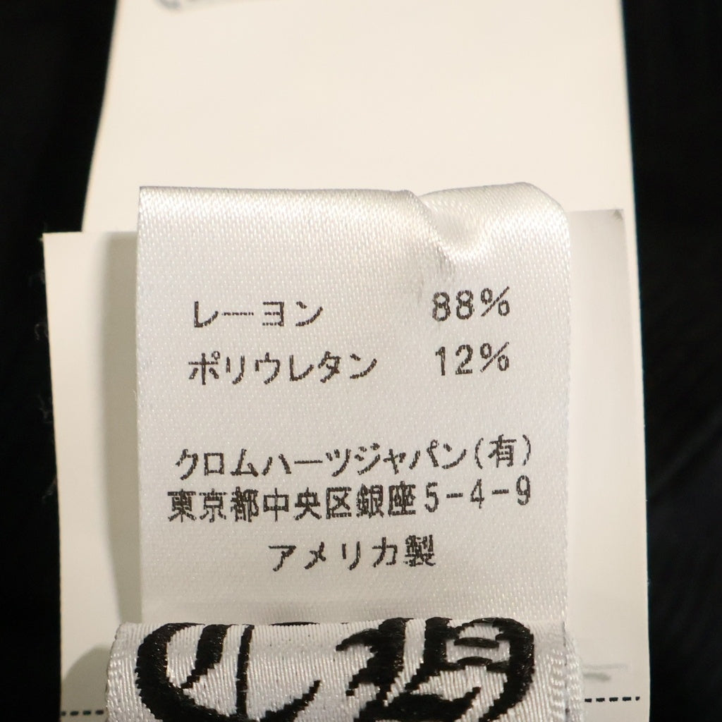 CHROME HEARTS(クロムハーツ) Y NOT BAD SEED CH刺繍 キャミソール ワンピース レディース ブラック