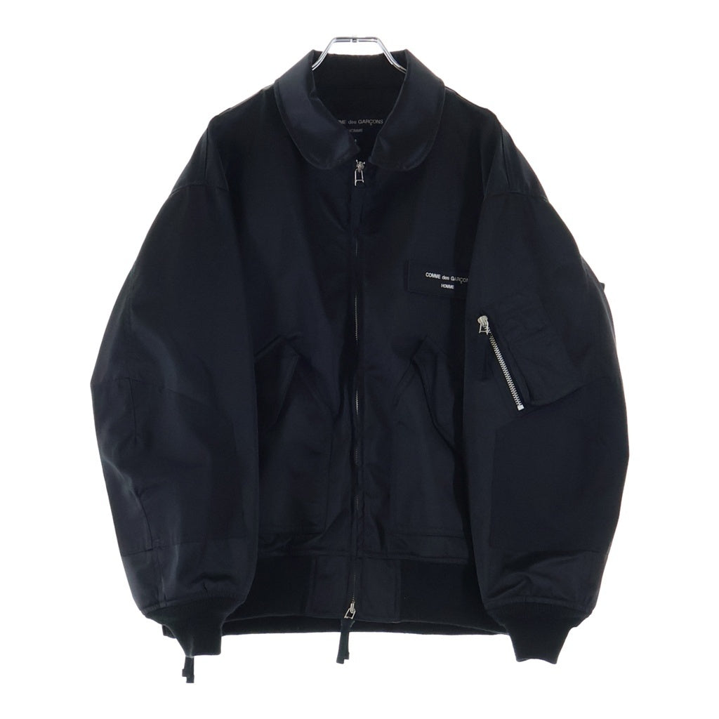 COMME des GARCONS HOMME(コムデギャルソンオム) 24AW 3layer blouson ナイロンツイル ミリタリージャケット ブラック ナイロン HN-J006-051