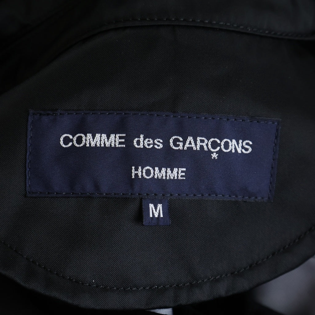 COMME des GARCONS HOMME(コムデギャルソンオム) 24AW 3layer blouson ナイロンツイル ミリタリージャケット ブラック ナイロン HN-J006-051