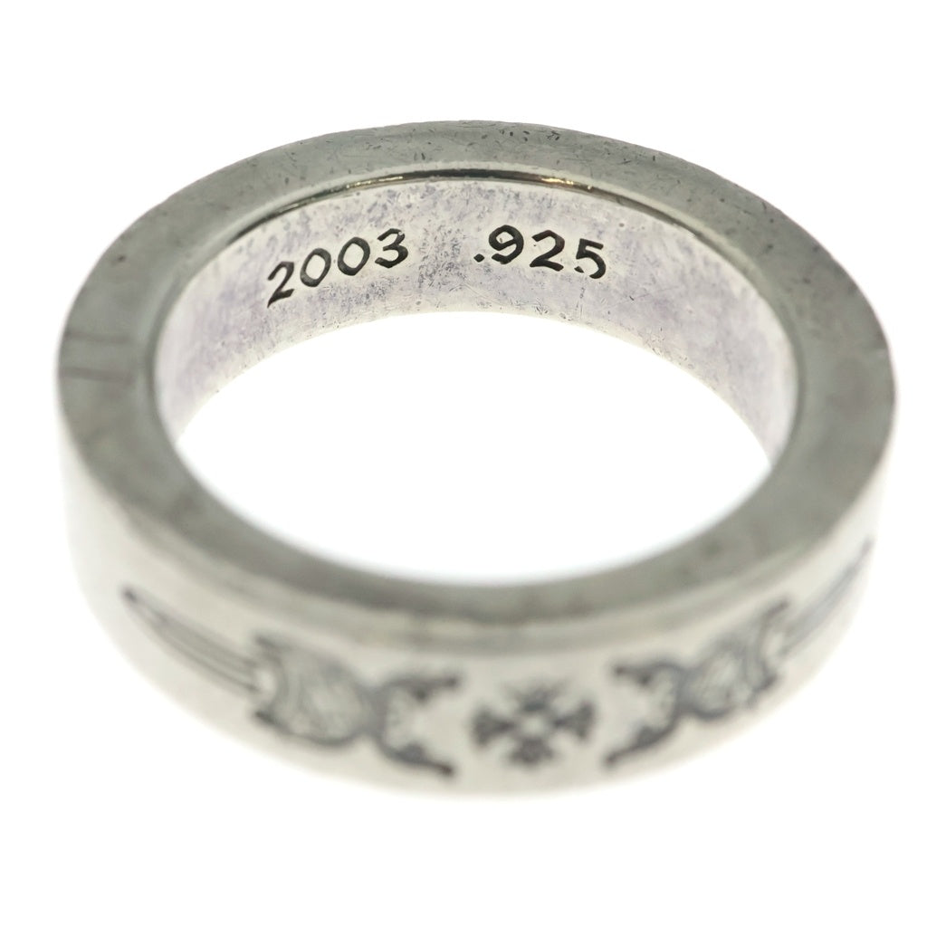 CHROME HEARTS(クロムハーツ) 6mm SPACER DAGGER 6mmスペーサーリング ダガー シルバーBCA335