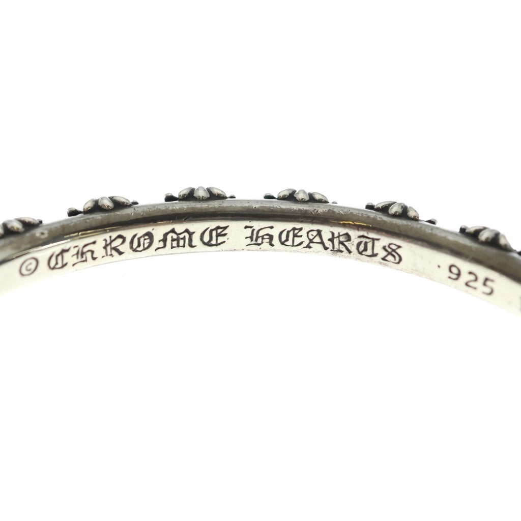 CHROME HEARTS(クロムハーツ) BANGLE CROSS クロスバンドバングル ブレスレット シルバー BCA124