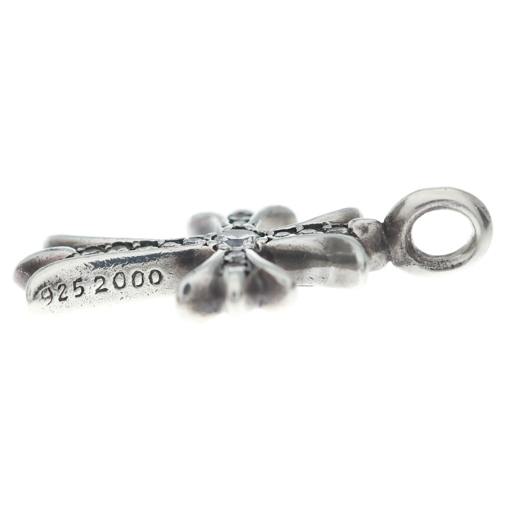 CHROME HEARTS(クロムハーツ) TNY CRSF P/DIA タイニーファットクロス PAVEダイヤ ペンダントトップ シルバー BCA323