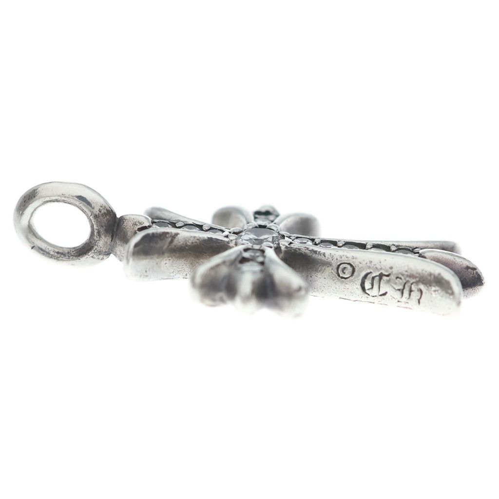 CHROME HEARTS(クロムハーツ) TNY CRSF P/DIA タイニーファットクロス PAVEダイヤ ペンダントトップ シルバー BCA323