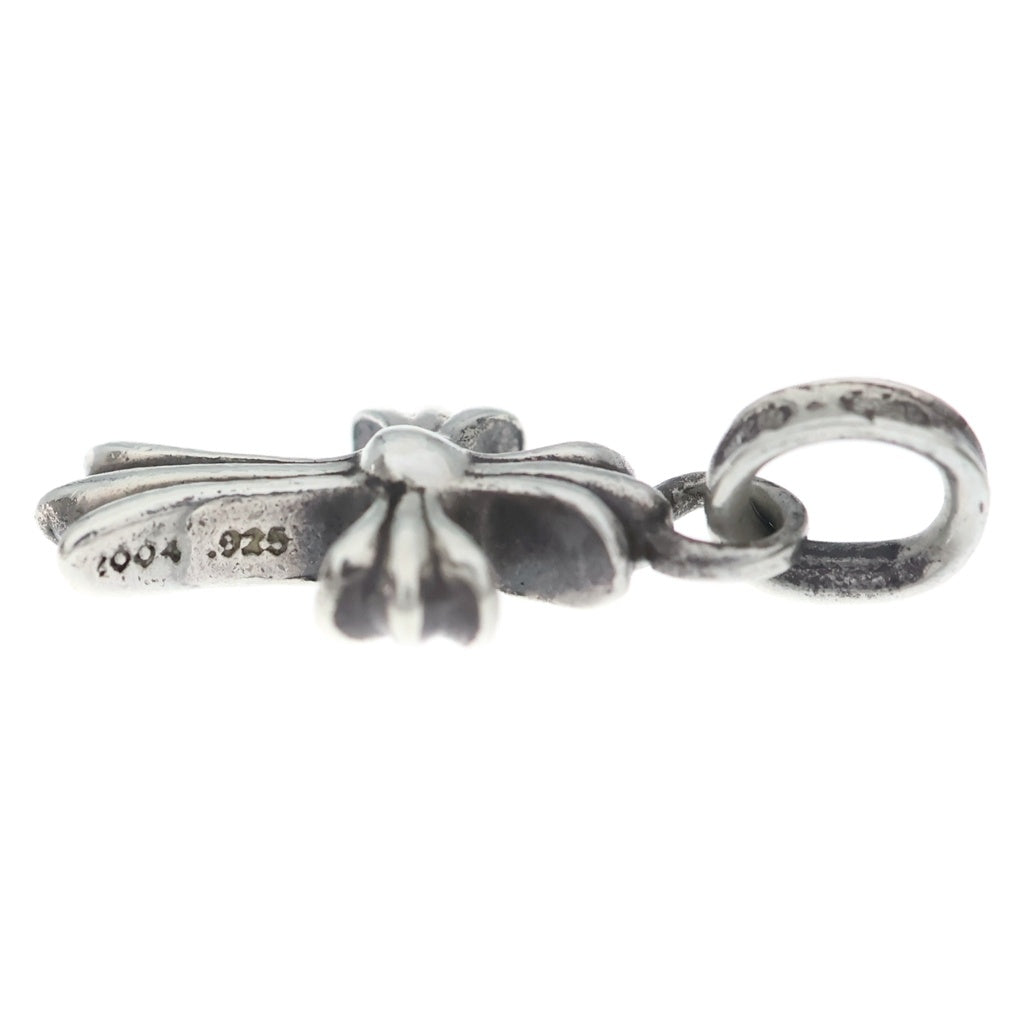 CHROME HEARTS(クロムハーツ) CRS BBYFAT P SAP ベイビーファットクロス PAVEサファイア ペンダントトップ シルバー BCA236