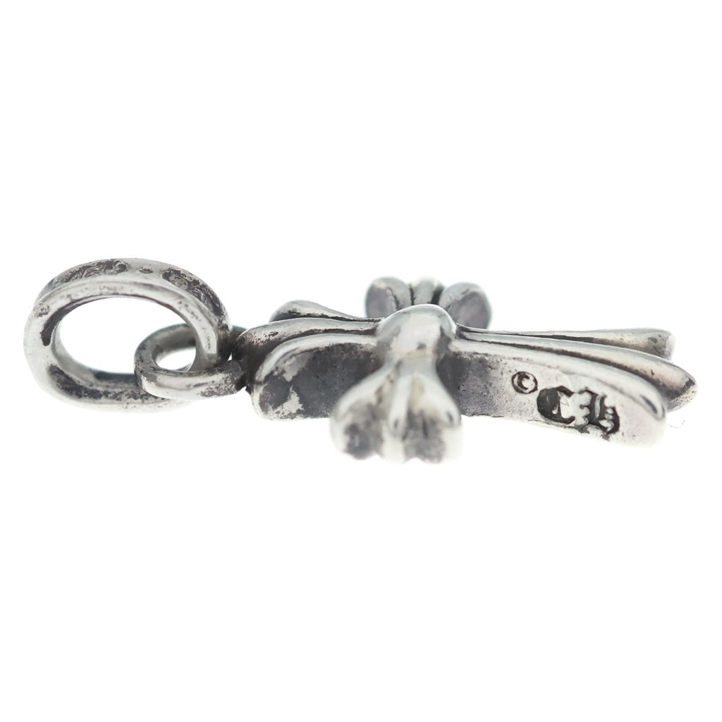 CHROME HEARTS(クロムハーツ) CRS BBYFAT P SAP ベイビーファットクロス PAVEサファイア ペンダントトップ シルバー BCA236