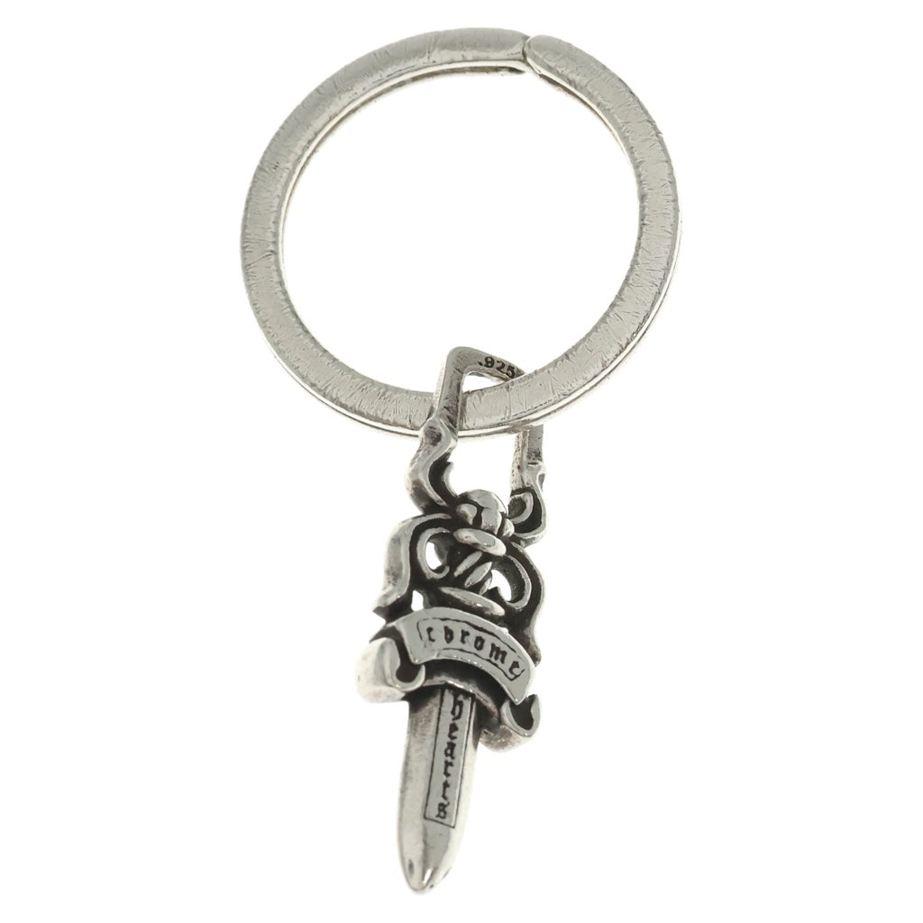 CHROME HEARTS(クロムハーツ) RNG&No5 DGGR #5ダガー キーリング シルバー