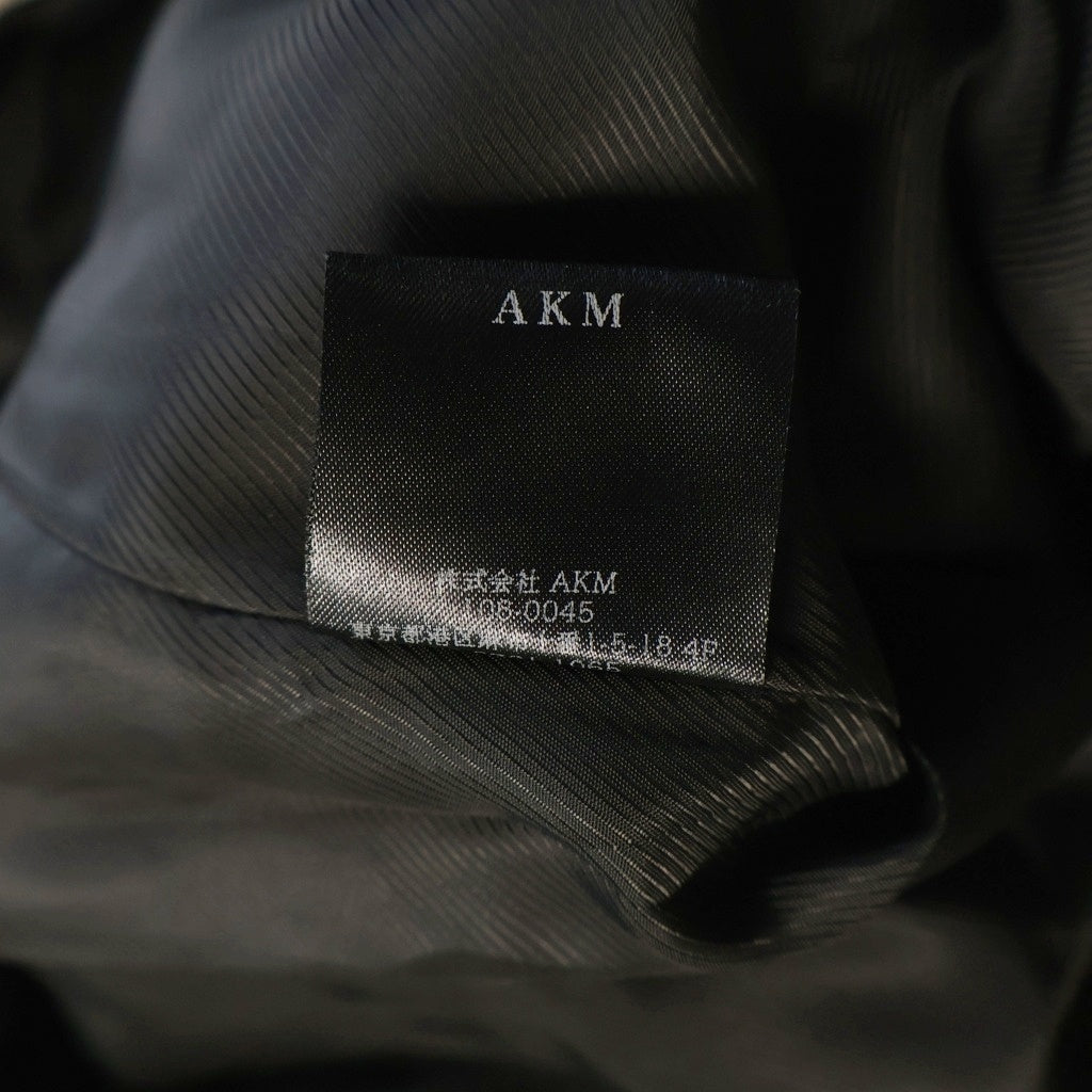 AKM(エーケーエム) 16SS DIA QUILTING RIDERS JACKET ダイアキルティング ライダース ダブルライダース ラムレザー B118-LMB001