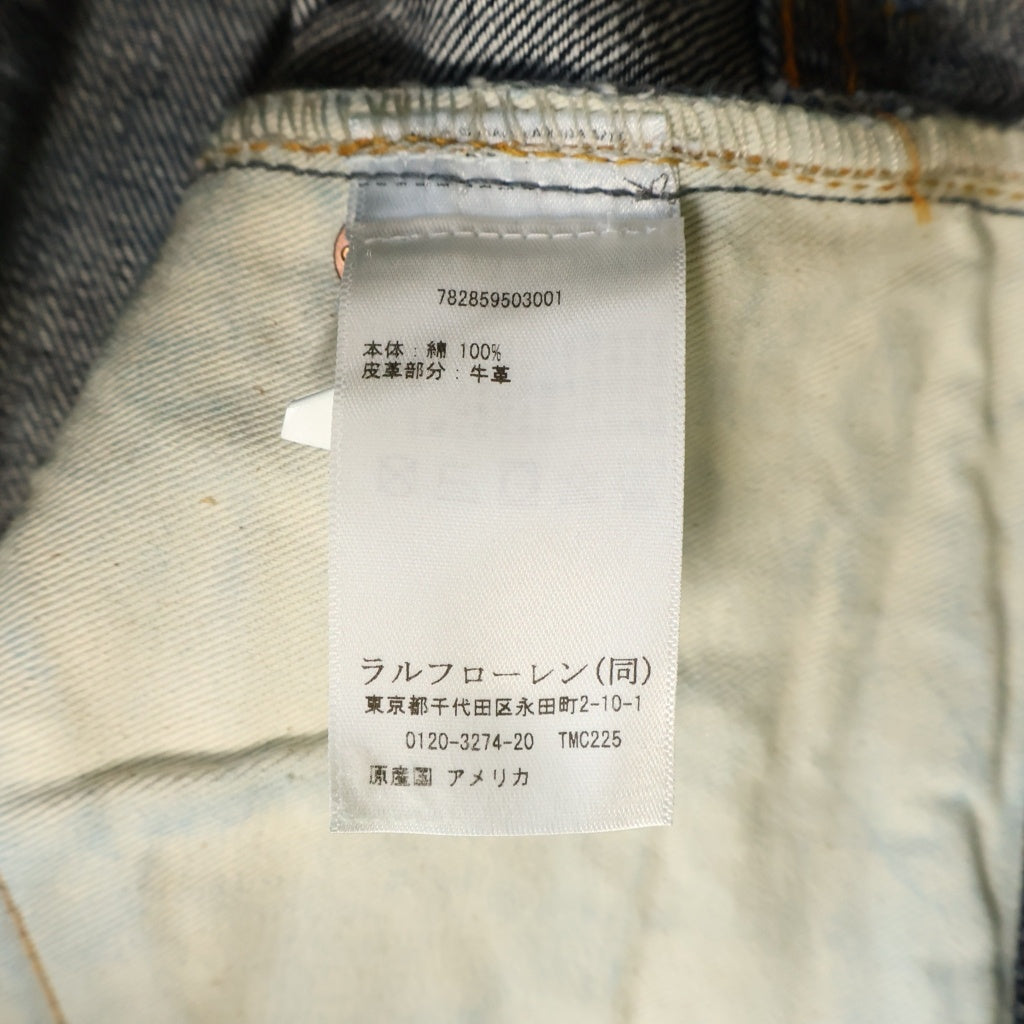 RRL(ダブルアールエル) VINTAGE 5 POCKET EAST WEST SELVEDGE JEANS ヴィンテージ ファイブポケット イーストウェスト セルビッジジーンズ デニムパンツ インディゴ