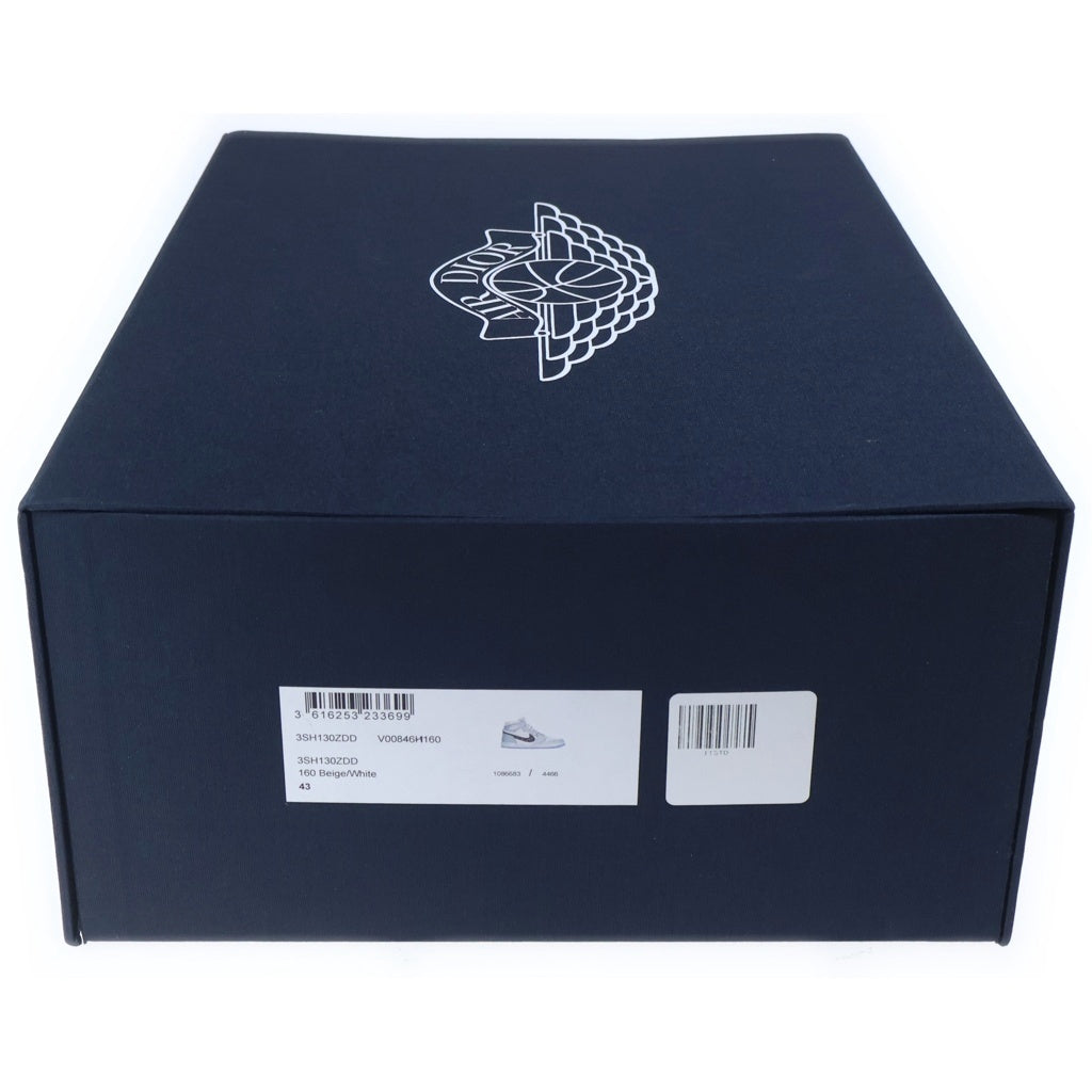 NIKE(ナイキ) ×Dior Air Jordan 1 High Wolf Grey CN8607-002 ×ディオール エアジョーダン1 ハイ OG ハイカットスニーカー シューズ US9.5/27.5cm グレー