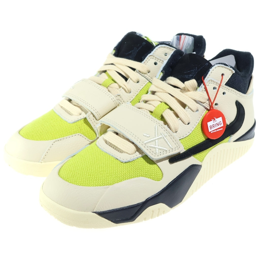 NIKE(ナイキ) ×Travis Scott ×Chase B ×Jumpman Jack Bright Cactus FZ8117-102 TR CJ1 T-Rexx ローカットスニーカー US8.5/26.5cm