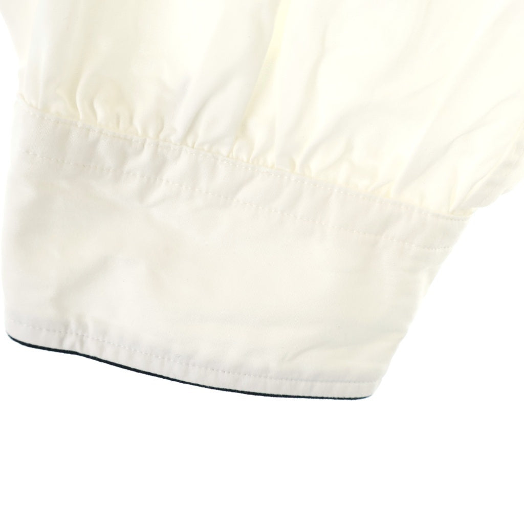 NO BRAND(ノーブランド) nonnotte ノノット 26SS Clear Heavy Broadcloth Dormeuse Shirt ドルムーズ 長袖シャツ ホワイト