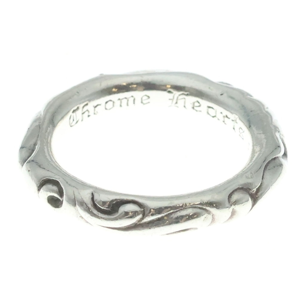 CHROME HEARTS(クロムハーツ) SCRL BAND スクロールバンド リング シルバー BCA351