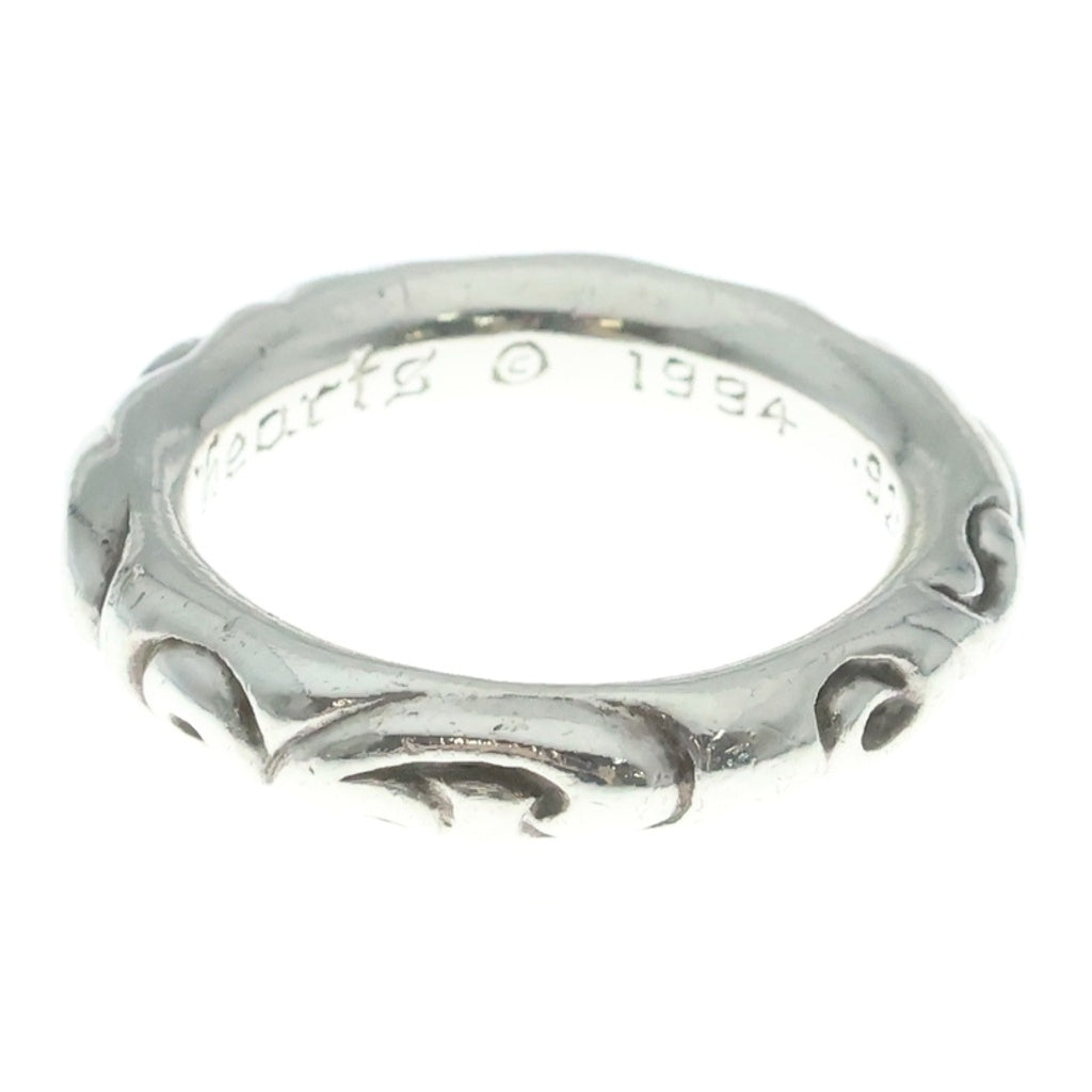 CHROME HEARTS(クロムハーツ) SCRL BAND スクロールバンド リング シルバー BCA351