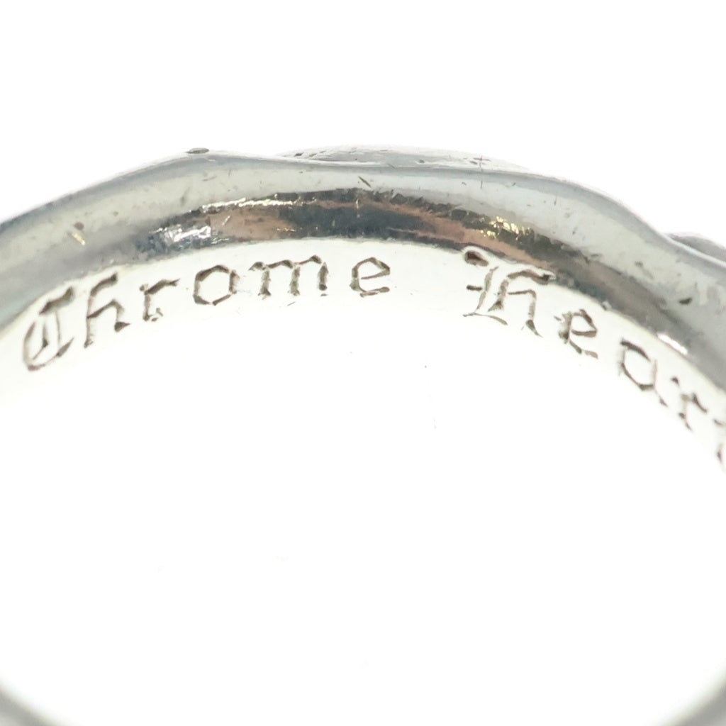 CHROME HEARTS(クロムハーツ) SCRL BAND スクロールバンド リング シルバー BCA351