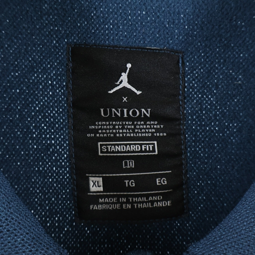 JORDAN BRAND(ジョーダンブランド) 20AW ×UNION Coaches Jacket コーチジャケット ユニオン ジョーダン ネイビー DB8260-454