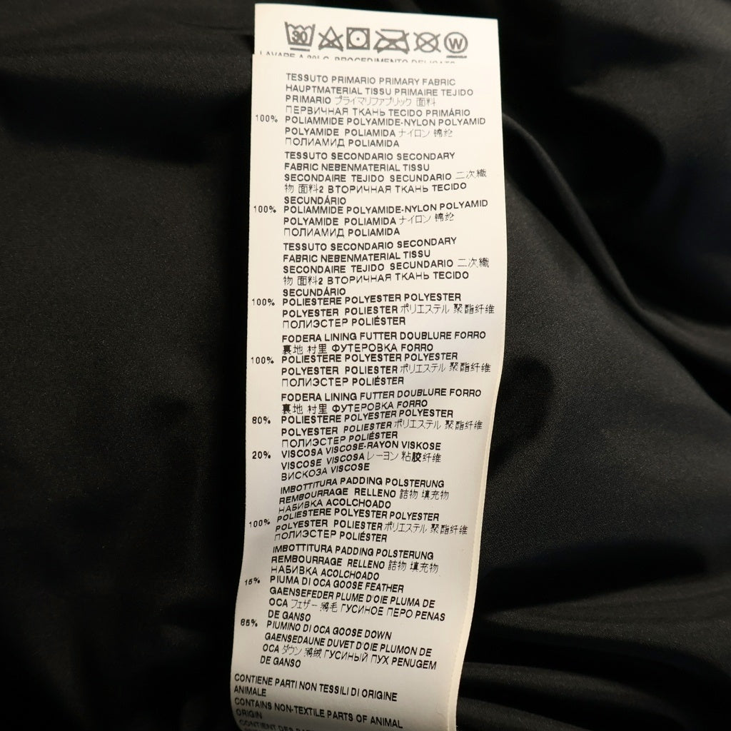 THE NORTH FACE(ザノースフェイス) ×MM6 Maison Margiela Circle Nuptse Jacket サークル ヌプシジャケット ダウン ブラック/ブルー NF0A5533