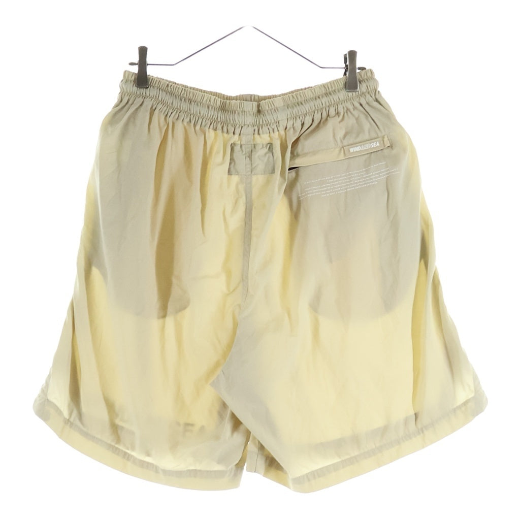 WIND AND SEA(ウィンダンシー) 20SS NYLON SHORTS WDS-20S2-PT-01 ナイロン ショーツ ハーフパンツ ベージュ