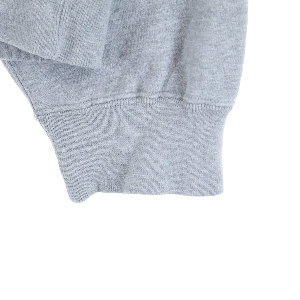 STUSSY(ステューシー) フロントロゴ刺繍 長袖スウェット トレーナー HO220406STY グレー