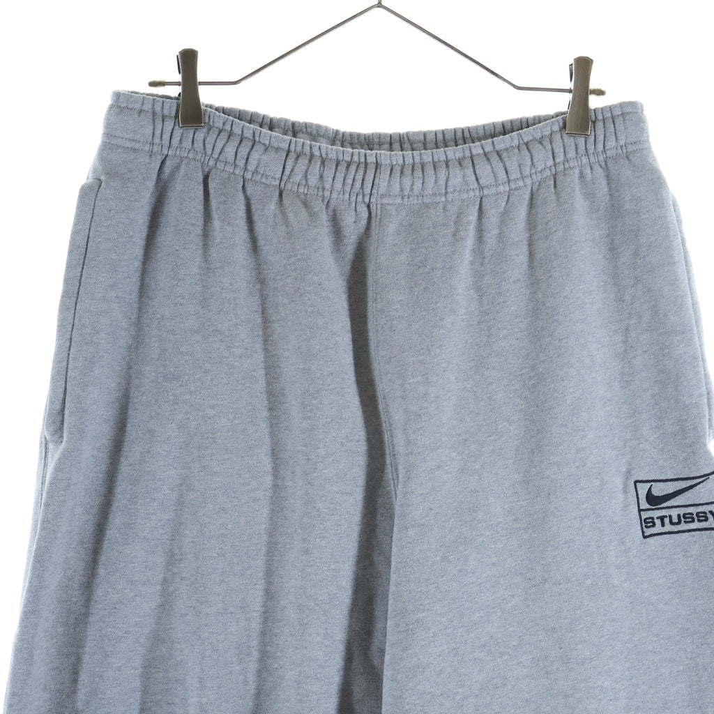 STUSSY(ステューシー) ロゴ刺繍 スウェット パンツ SP220812STY グレー