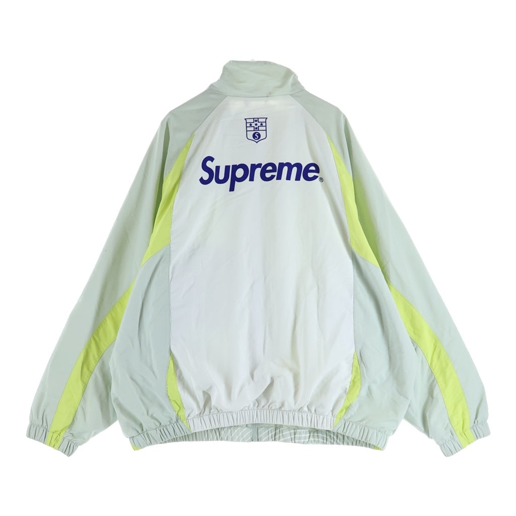 SUPREME(シュプリーム) 24AW S Logo Track Jacket ロゴデザイン トラックジャケット グリーン