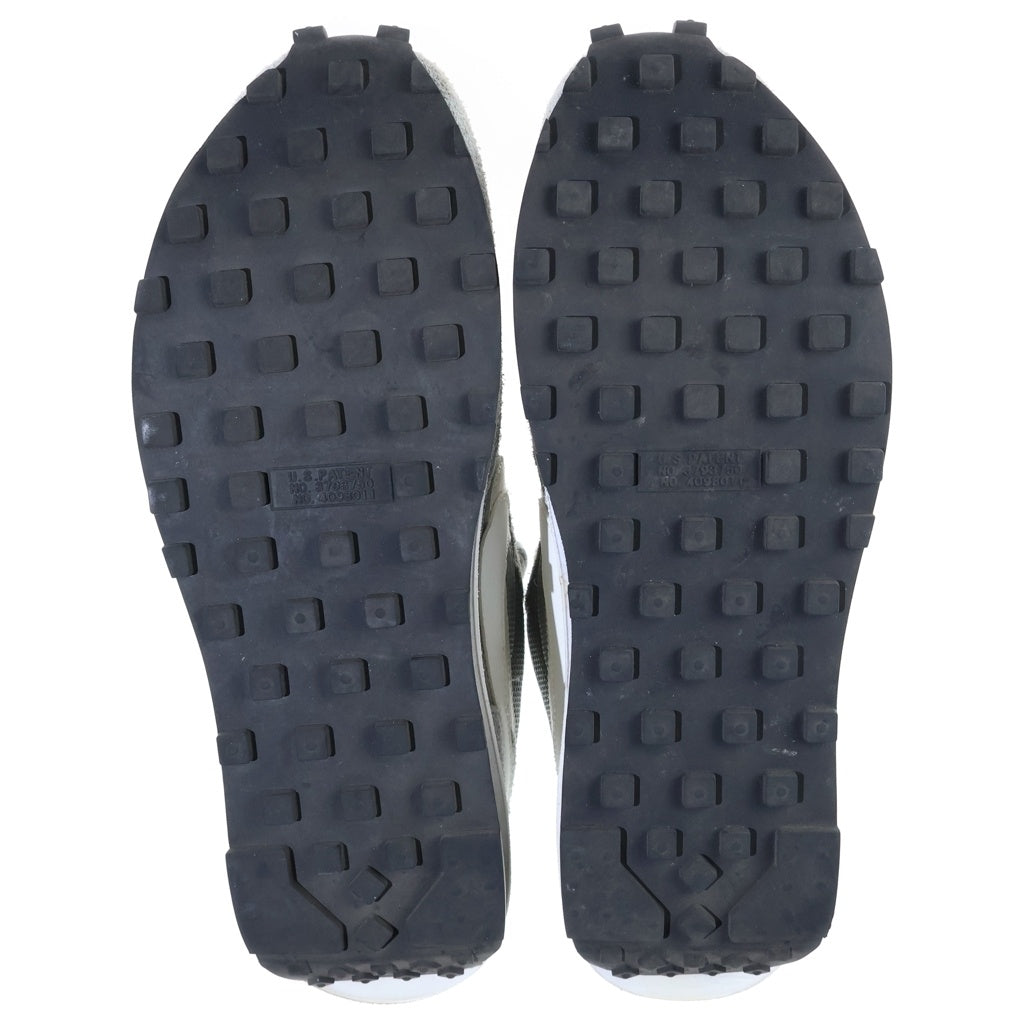 NIKE(ナイキ) ×fragment design ×sacai LD Waffle Light Smoke Grey DH2684-001 ×フラグメントデザイン ×サカイ LDワッフル ローカットスニーカー シューズ US9.5/27.5cm グレー