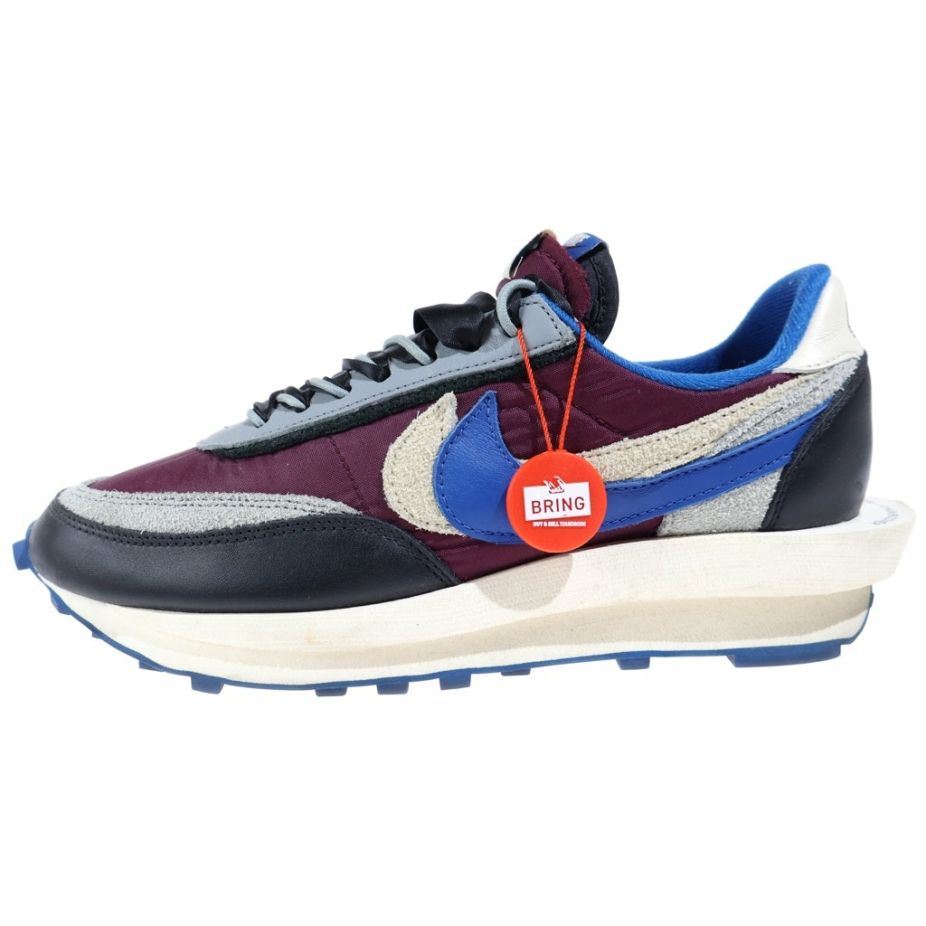 NIKE(ナイキ) ×UNDERCOVER ×sacai Waffle Night Maroon/Pale Ivory-Ground Grey-Team Royal DJ4877-600 ×アンダーカバー ×サカイ LD ワッフル ローカットスニーカー US9.5/27.5cm