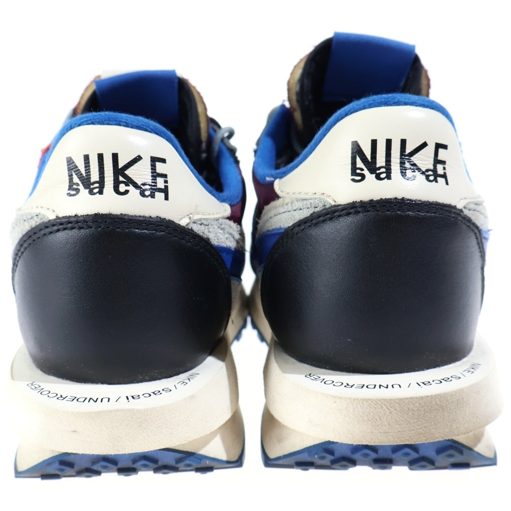 NIKE(ナイキ) ×UNDERCOVER ×sacai Waffle Night Maroon/Pale Ivory-Ground Grey-Team Royal DJ4877-600 ×アンダーカバー ×サカイ LD ワッフル ローカットスニーカー US9.5/27.5cm