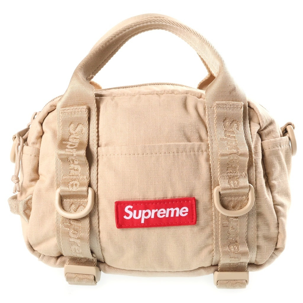 SUPREME(シュプリーム) 26SS Mini Duffle Bag ミニダッフルバッグ ショルダーバッグ ベージュ