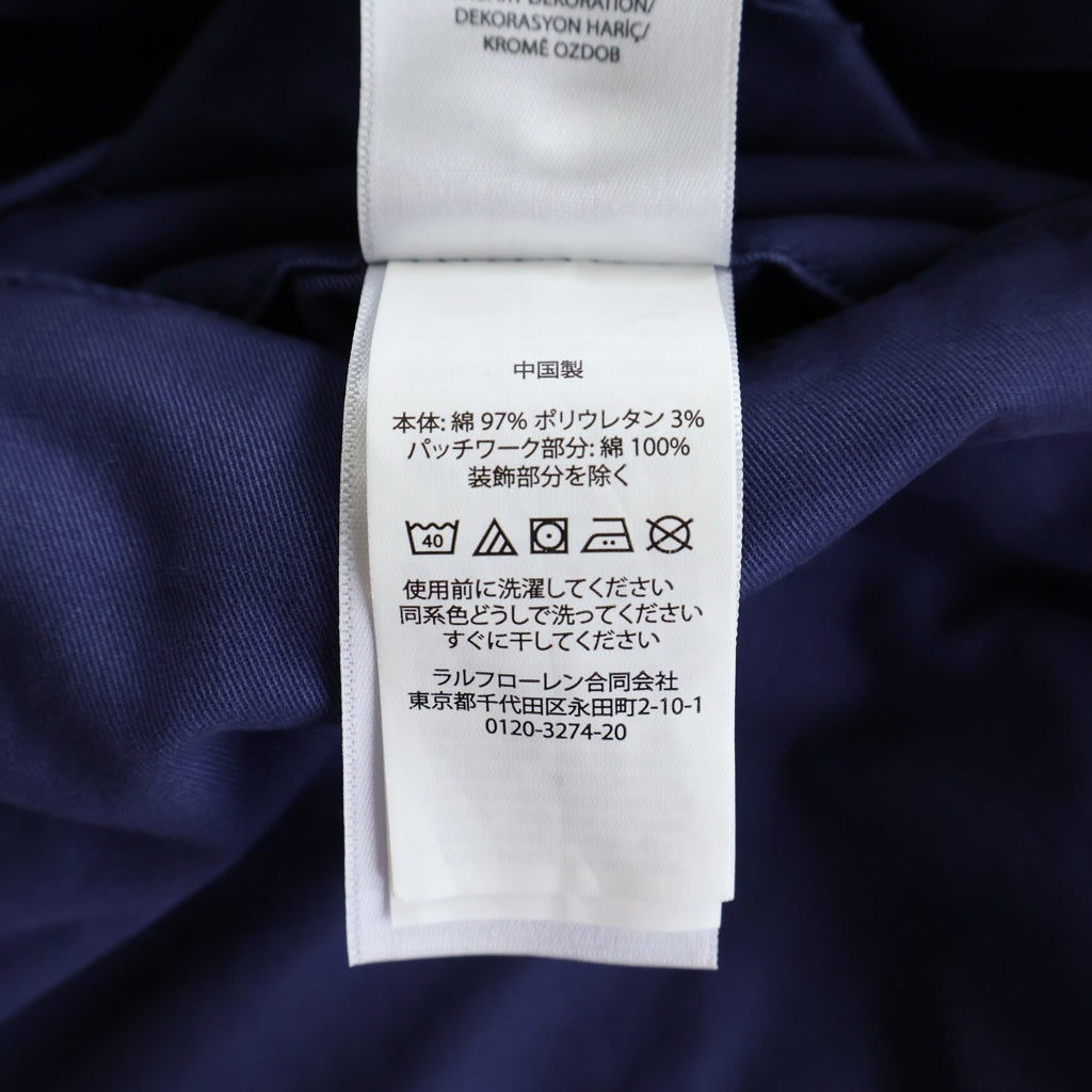 POLO RALPH LAUREN(ポロラルフローレン) パッチワーク ジャケット テーラード ネイビー