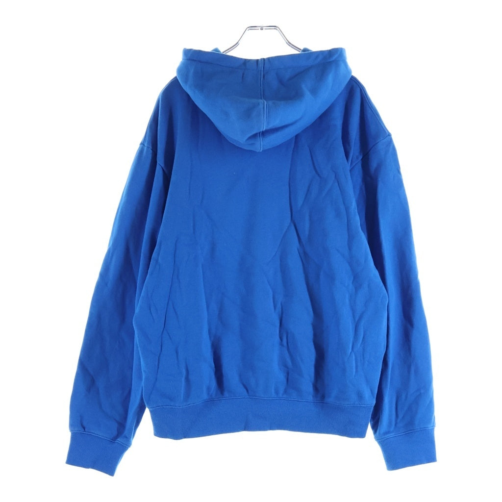 LACOSTE(ラコステ) ロゴパッチ マルチクロックエンブレム オーガニックコットン スウェットパーカ SH9881 ブルー