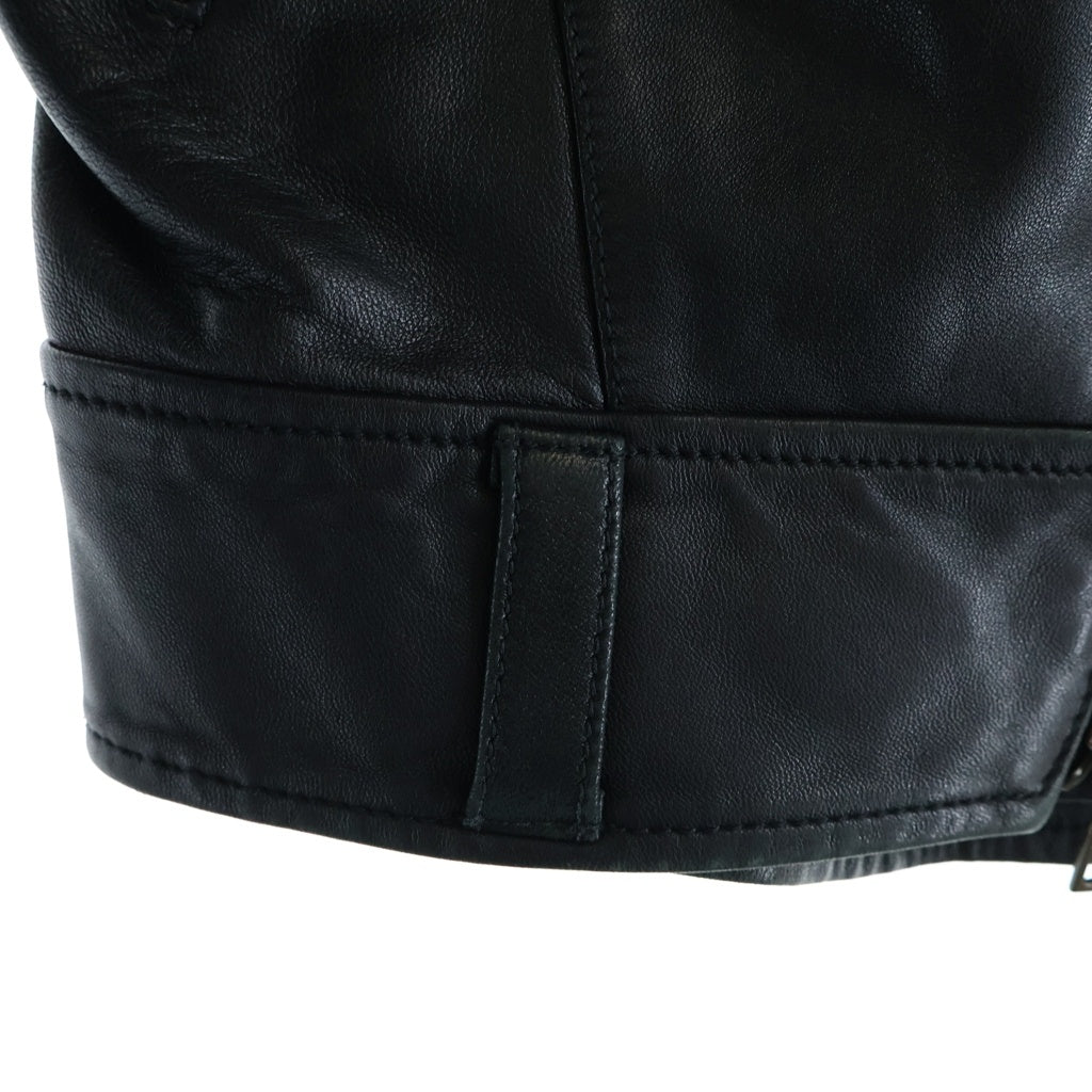 Vivienne Westwood Anglomania(ヴィヴィアンウエストウッドアングロマニア) Leather Riders Jacket 05101M レザー ライダース ジャケット ブラック レディース