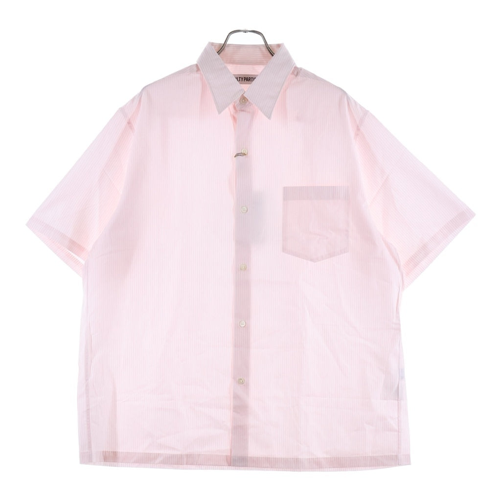WACKO MARIA(ワコマリア) 23SS REGULAR COLLAR SHIRT 23SS-WMS-RC07 レギュラー カラー シャツ 半袖 ピンク