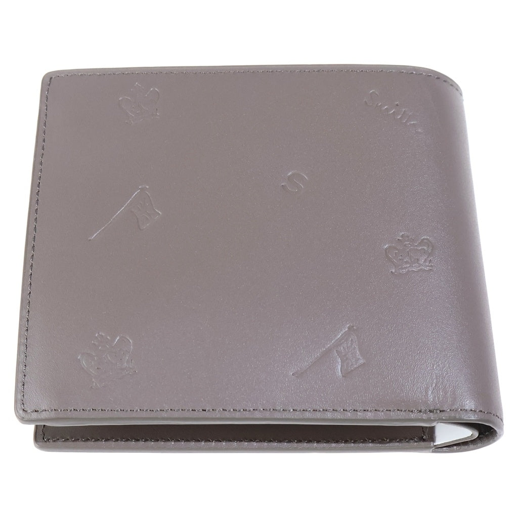 Paul Smith(ポールスミス) 二つ折り レザー PSドローイング 財布 ウォレット BYP075 ベージュ レディース
