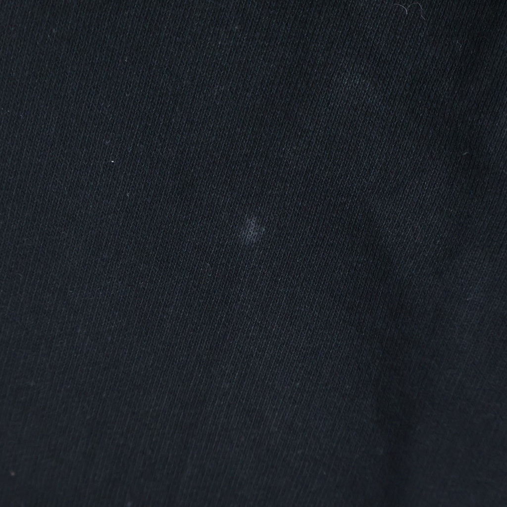 COMME des GARCONS HOMME(コムデギャルソンオム) 24SS HOMMEプリント 綿裏毛 クルーネック スウェット HM-T104 ブラック
