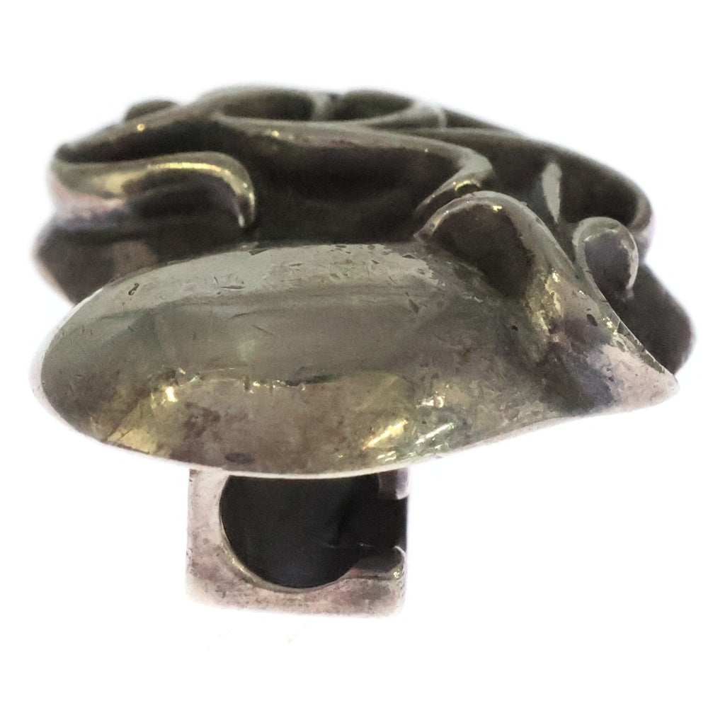 CHROME HEARTS(クロムハーツ) HAIRBAND ヘアバンド ハートボタンコンチョ シルバー
