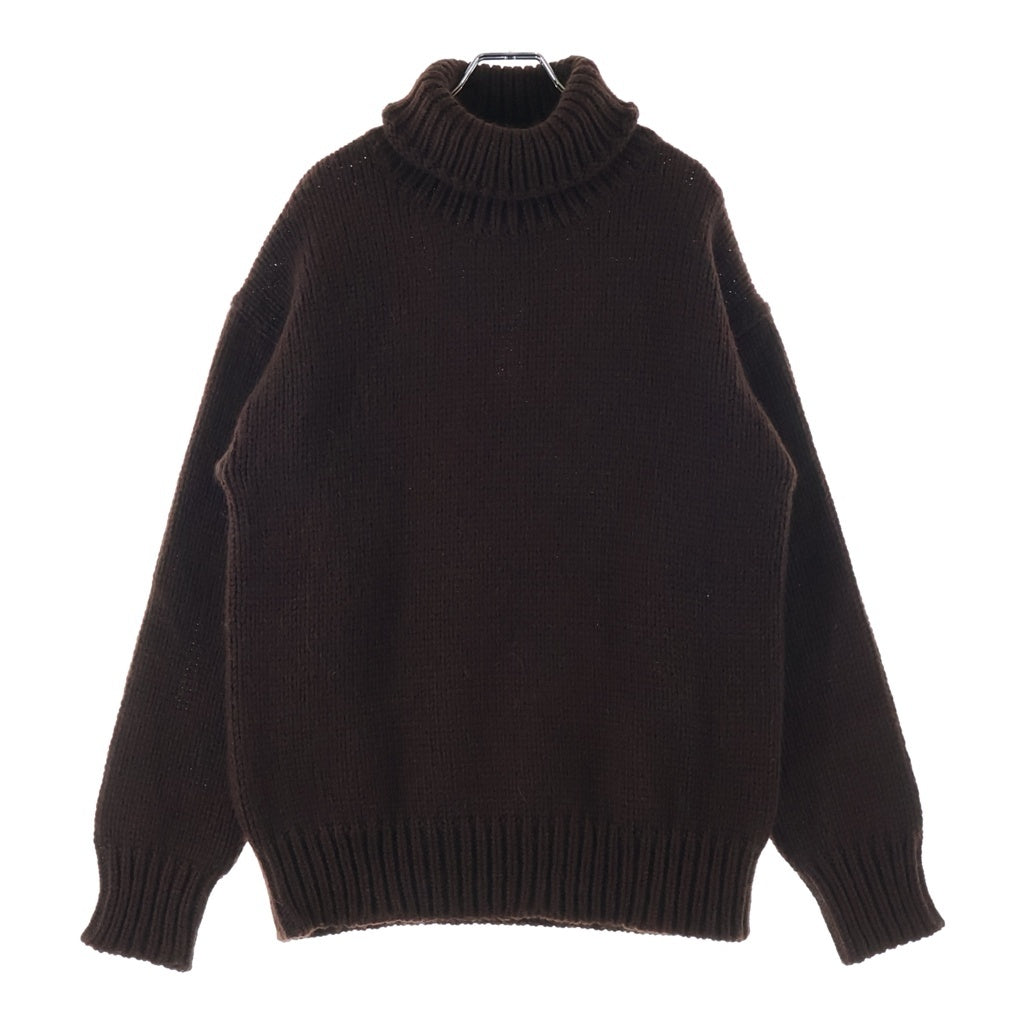 JIL SANDER(ジルサンダー) タートルネック ニット セーター JSMT759044-MTY21728 ブラウン