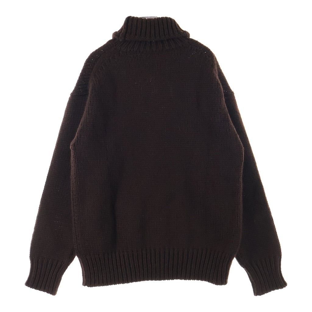 JIL SANDER(ジルサンダー) タートルネック ニット セーター JSMT759044-MTY21728 ブラウン
