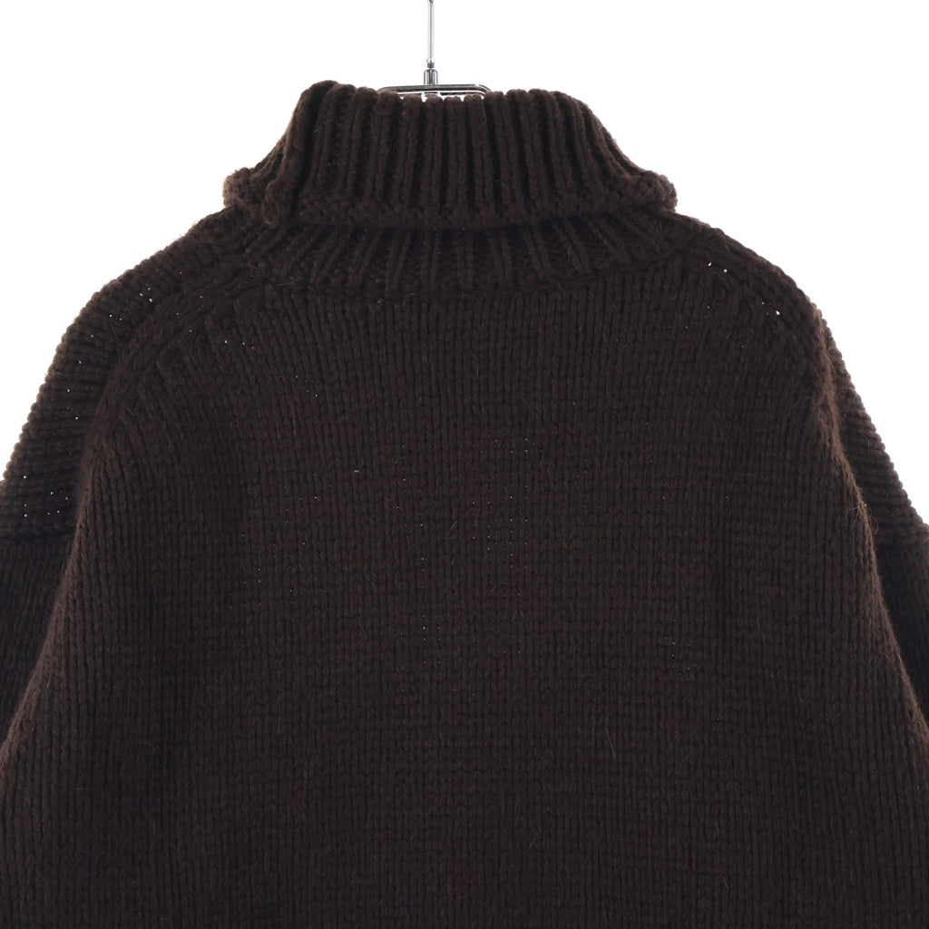 JIL SANDER(ジルサンダー) タートルネック ニット セーター JSMT759044-MTY21728 ブラウン