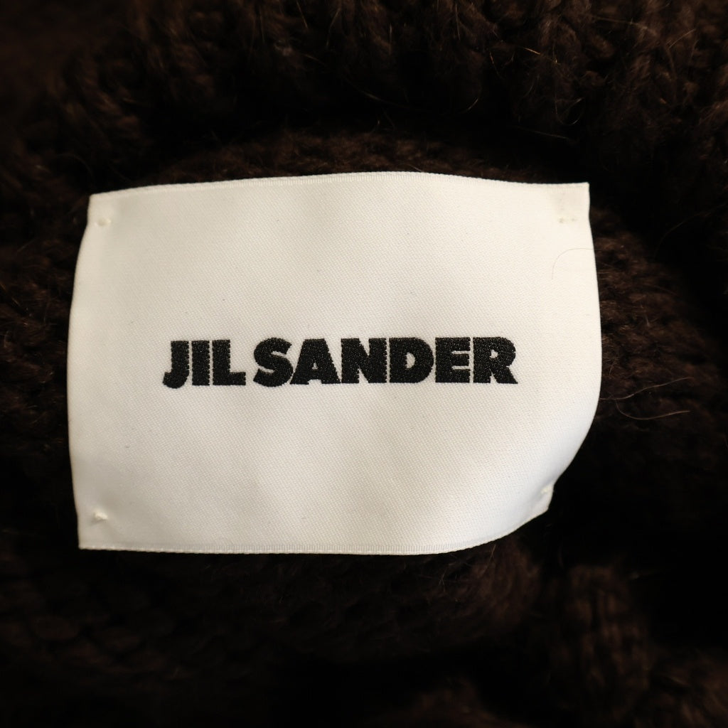 JIL SANDER(ジルサンダー) タートルネック ニット セーター JSMT759044-MTY21728 ブラウン