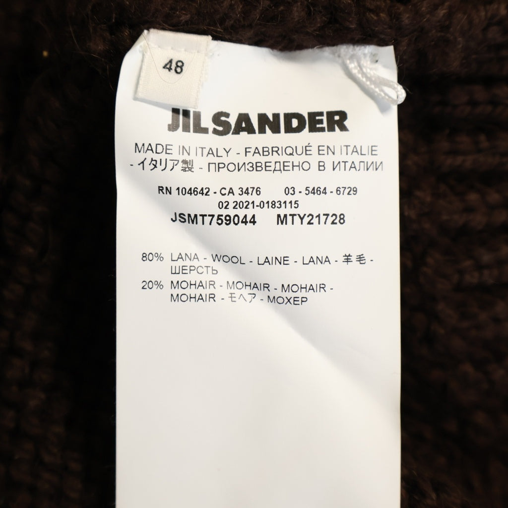 JIL SANDER(ジルサンダー) タートルネック ニット セーター JSMT759044-MTY21728 ブラウン
