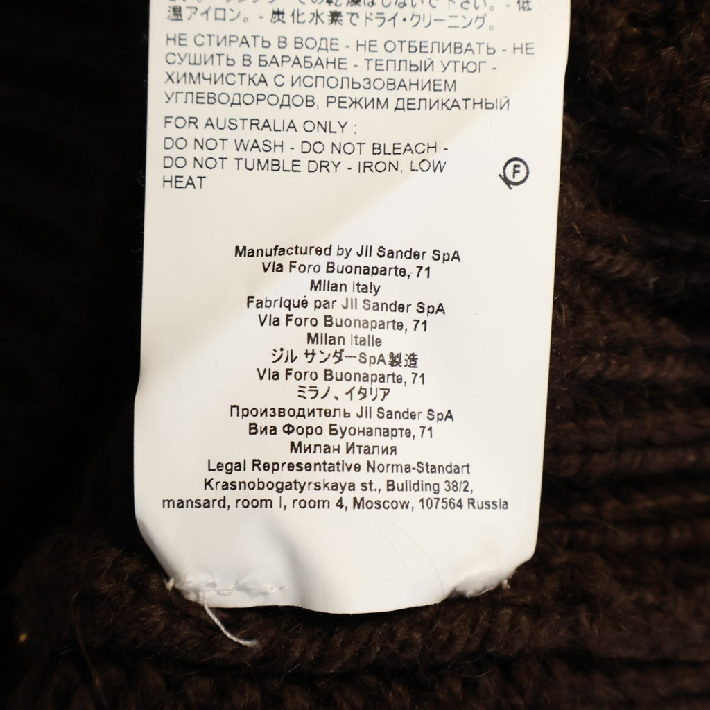 JIL SANDER(ジルサンダー) タートルネック ニット セーター JSMT759044-MTY21728 ブラウン