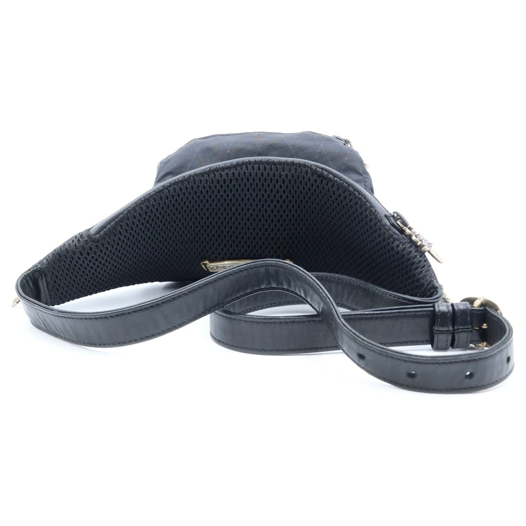 CHROME HEARTS(クロムハーツ) #1 SNAT PACK NYLON スナットパック ダガージップガンスリンガーベルト ナイロン ウエストバッグ ブラック