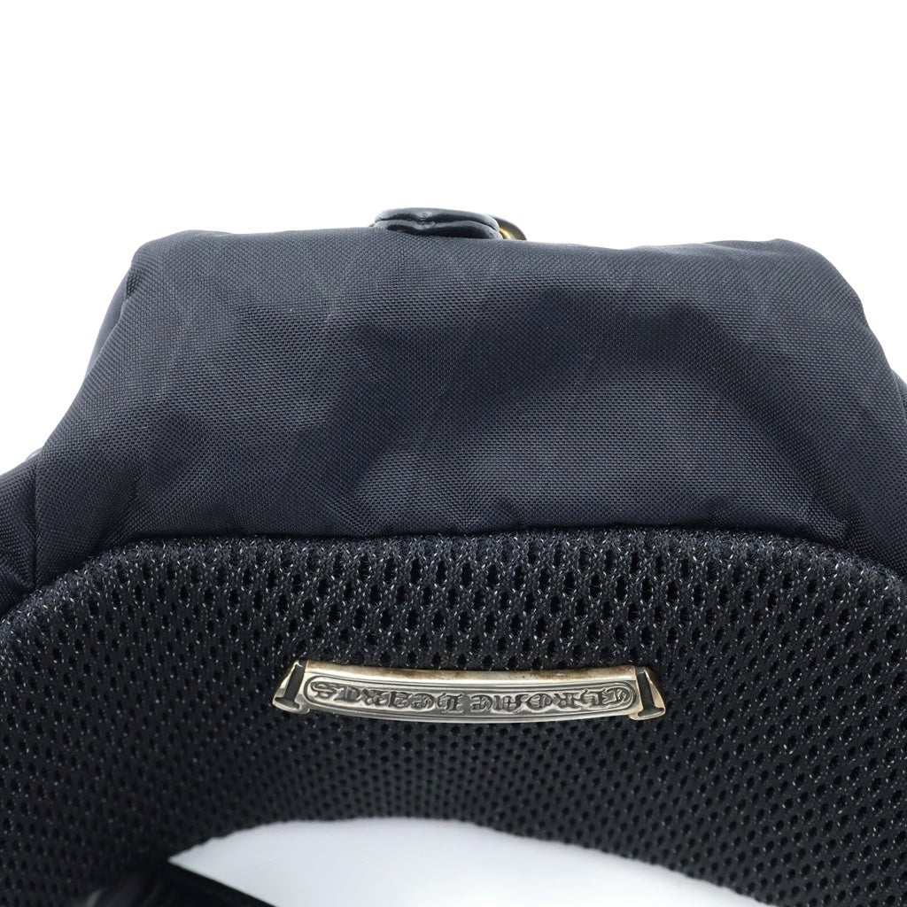 CHROME HEARTS(クロムハーツ) #1 SNAT PACK NYLON スナットパック ダガージップガンスリンガーベルト ナイロン ウエストバッグ ブラック