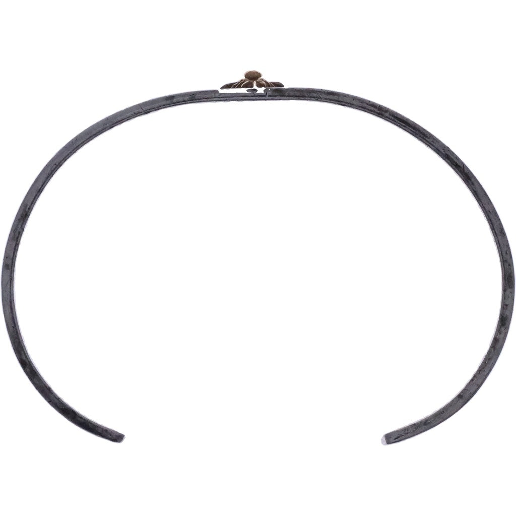 ARIZONA FREEDOM(アリゾナフリーダム) 太陽神唐草 モチーフ バングル B-24b シルバー/ゴールド