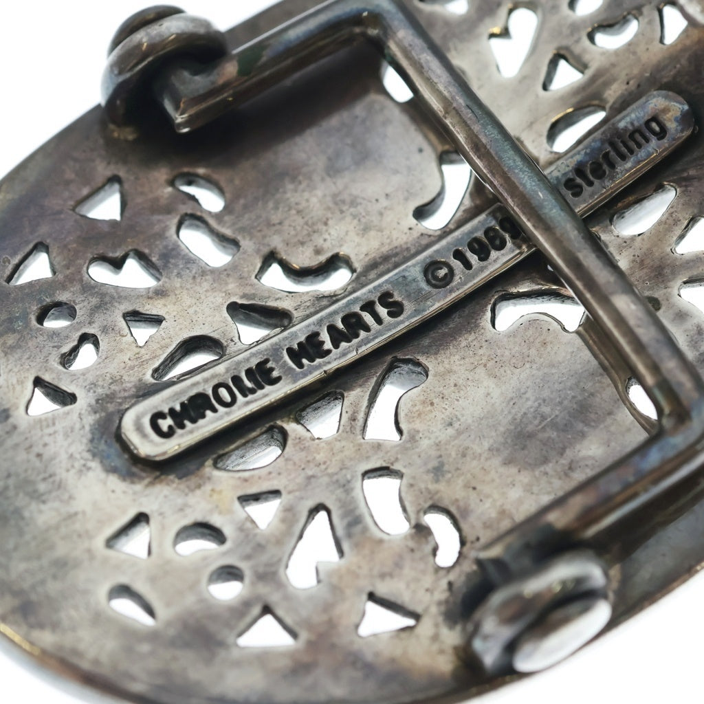 CHROME HEARTS(クロムハーツ) OVAL CROSS STRAP1.5クラシックオーバルクロスバックル シルバー BCA359