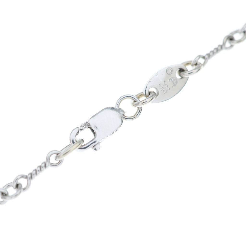 CHROME HEARTS(クロムハーツ) 18KWG NECKCHAIN T16 ツイストチェーンネックレス 16inch ホワイトゴールド BCA001