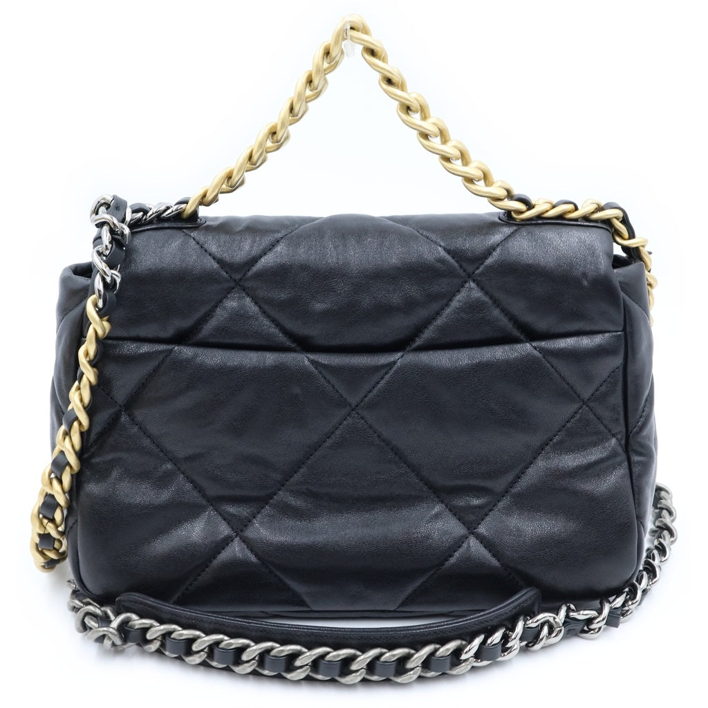 CHANEL(シャネル) CHANEL19 マトラッセ ココマーク シャイニーラムスキン 2wayバッグ チェーンショルダーバッグ AS1160 レディース